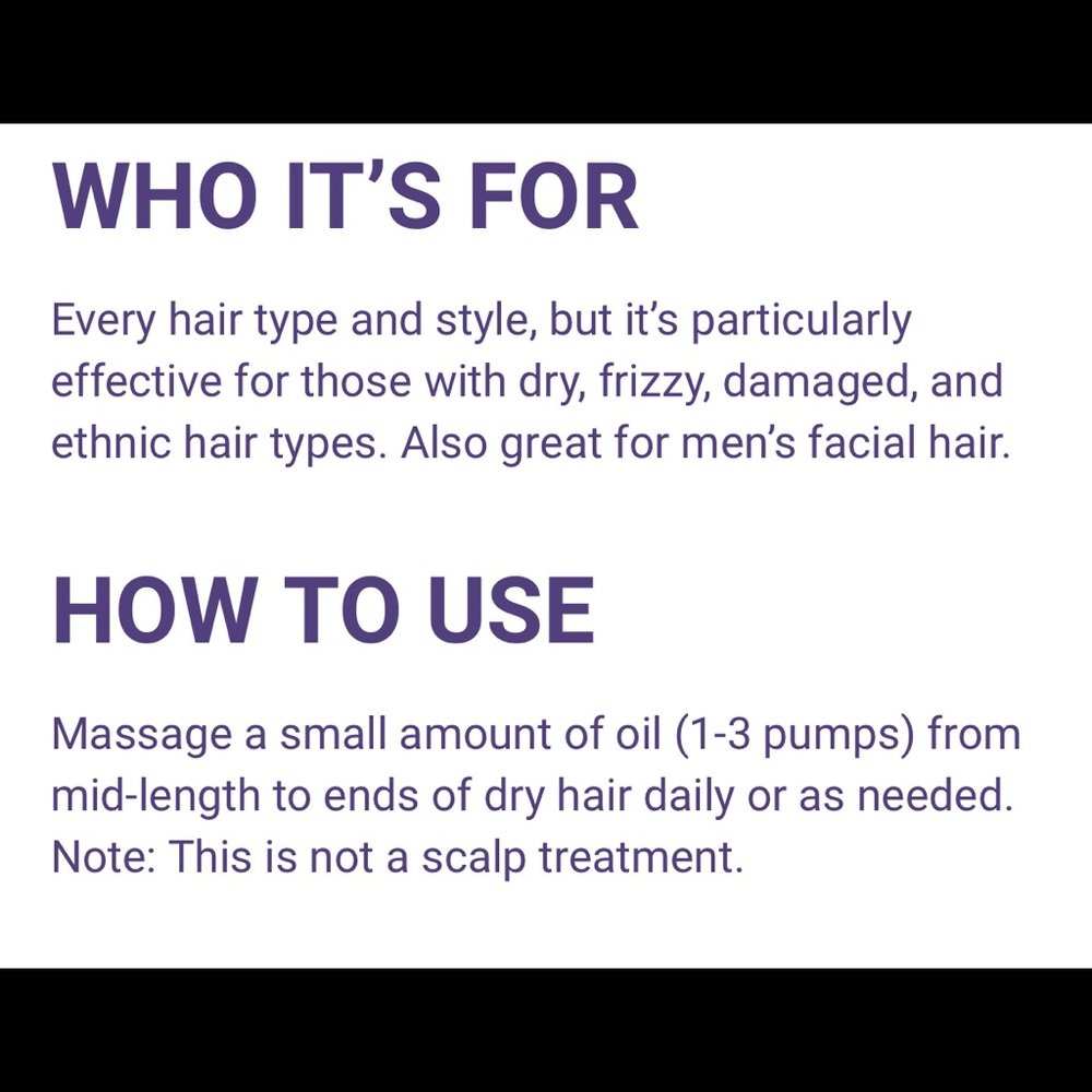 Sei Bella Luxury Hair Treatment Nourishing and Strengthing Hair Oil| 4 oz - Picture 5 of 6